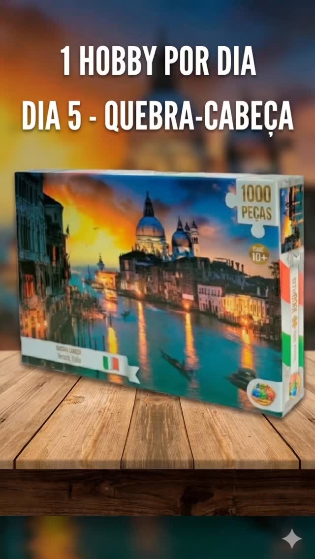 Quebra-Cabeça 500 Peças — Presente Criativo